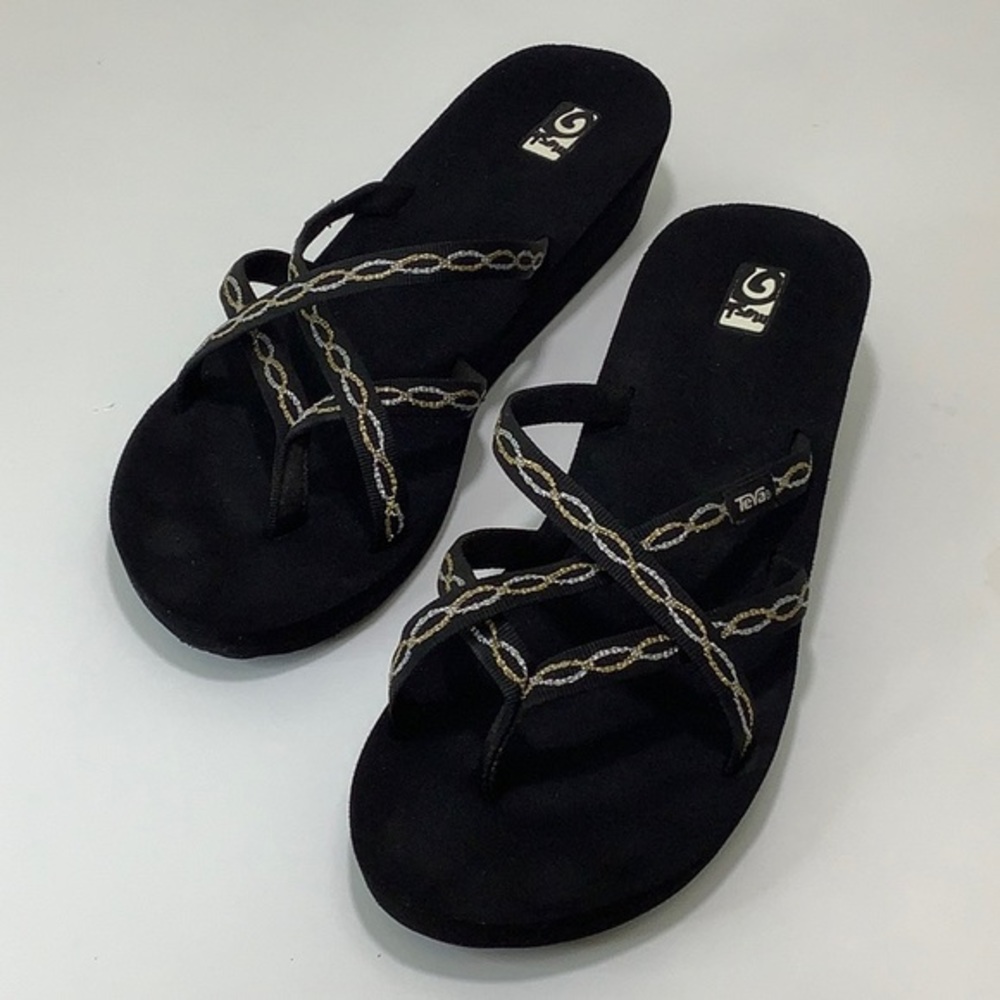teva mush wedge flip flops